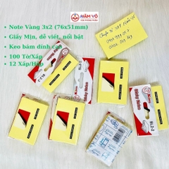 Giấy Note Vàng Xing Li; King