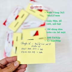 Giấy Note Vàng Xing Li; King