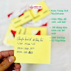 Giấy Note Vàng Xing Li; King