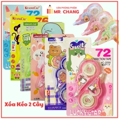 Xóa Kéo Vĩ 2 Cây Laigo LG-9902; Kuangcai (24 Vĩ/Hộp) (24 Hộp/Thùng)