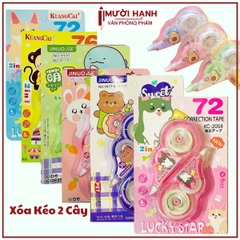 Xóa Kéo Vĩ 2 Cây Laigo LG-9902; Kuangcai (24 Vĩ/Hộp) (24 Hộp/Thùng)