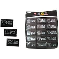 G-Star Gôm 4B ĐEN E300 Hình Sư Tử LOẠI NHỎ (30 Cục/ Lốc; 30 Lốc/ Thùng)