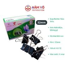 G-Star Kẹp Bướm Màu Đen GS