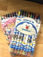 . Sáp Vặn 18 Màu - DÀI 1012F; 1012L (12 Vĩ/Lốc) (144 Vĩ/Thùng)