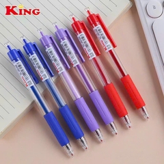 . Bút 8698 King/ T8 (Xanh, Tím, Đỏ, Đen) (12 Cây/Hộp; 16 Hộp/Lốc; 192 Hộp/Thùng)