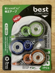 Xóa Kéo Vĩ 3 CÂY (24 Cây/Hộp) (384 Vĩ/Thùng) KC-965