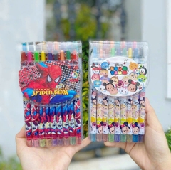 . Sáp Vặn 18 Màu - DÀI 1012F; 1012L (12 Vĩ/Lốc) (144 Vĩ/Thùng)