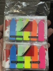 NOTE Phân Trang Mũi Tên 5 Màu (48 Xấp/ Hộp; 60 Hộp/Thùng)