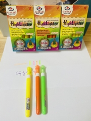 G-Star Bút Dạ Quang SJ-06 HỘP CÙNG MÀU (Vàng, Hồng, Cam, Lá) (12 Cây/Hộp) (12 Hộp/Lốc) (12 Lốc/Thùng)