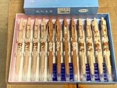 . Bút Máy Bấm Xóa Được (12 Cây/Hộp) 5008; 5012;5000;5002;5003;5005;5006;7005;4061