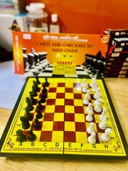 Bàn CỜ VUA AIHAO HỘP NHỰA NAM CHÂM (Có Hộp Giấy Bên Ngoài) 28 x 28 cm (60 Hộp/Thùng) No.002