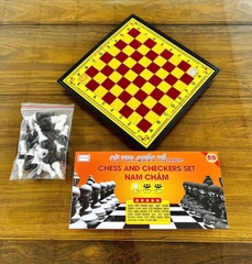 Bàn CỜ VUA AIHAO HỘP NHỰA NAM CHÂM (Có Hộp Giấy Bên Ngoài) 28 x 28 cm (60 Hộp/Thùng) No.002