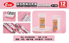 Bút Lông Màu 2 Đầu Acrylic 888