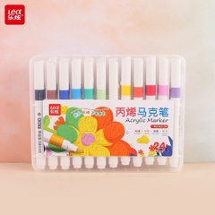 Bút Lông Màu ACRYLIC LEX 102 (THÂN TRÒN, NGÒI TÙ)