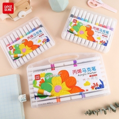 Bút Lông Màu ACRYLIC LEX 102 (THÂN TRÒN, NGÒI TÙ)