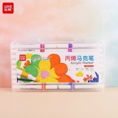 Bút Lông Màu ACRYLIC LEX 102 (THÂN TRÒN, NGÒI TÙ)