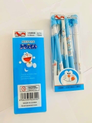 Bút Gel Nắp Xóa Được Đầu Bút Hình Đoreamon VS8888 (Xanh, Tím) (12 Hộp/ Lốc; 16 Lốc/ Thùng)