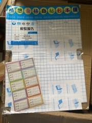 . Bao Decal Dán Kèm 10 Nhãn Tên 34x25cm 215 (60 Xấp/ Lốc; 240 Xấp/ Thùng)