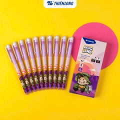 TL-Bút Lông Kim FL04/AK (10 Cây/ Hộp; 6 Hộp/ Thùng) (Xanh, Tím)