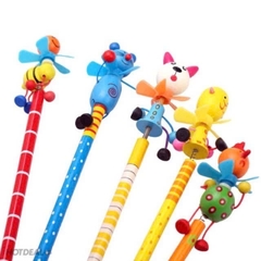 . Bút Chì Gỗ Chong Chóng (12 Cái/Bịch; 200 Bịch/Thùng)