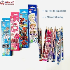 Bút Chì 2B Hình Dễ Thương SL 8811 (12 Cây/ Hộp; 12 Hộp/Lốc; 20 Lốc/Thùng)
