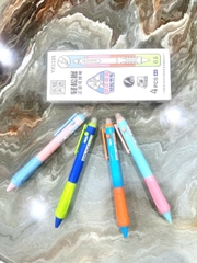Bút Gel Bấm Xóa Được Có Định Vị Tay Cầm 1128 (4 Cây/ Hộp; 36 Hộp/ Lốc; 576 Hộp/ Thùng)