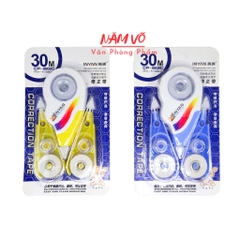 Xóa Kéo 1 Cây Kèm 2 Ruột  INYAN CP 8609 30M (24 Vĩ/ Hộp; 432 Vĩ/ Thùng)