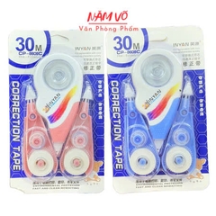 Xóa Kéo 1 Cây Kèm 2 Ruột  INYAN CP 8609 30M (24 Vĩ/ Hộp; 432 Vĩ/ Thùng)