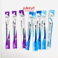 . Ruột Bút Aihao AH 650 ( 90-100 Ruột/ Bó; 96 Bó/ Thùng) (Xanh, Tím)