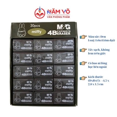 Gôm Đen Thỏ LỚN MG (30 Cục/Lốc; 30 Lốc/Thùng)