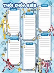 LS Thời Khóa Biểu LS (5 Tờ/ Xấp; 10 Xấp/ Bó; 100 Xấp/ Cục)