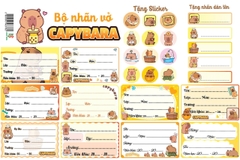 LS Nhãn 10 Ô ĐẠI Kèm Sticker (5 Tờ/ Xấp; 10 Xấp/ Bó; 100 Xấp/ Cục)