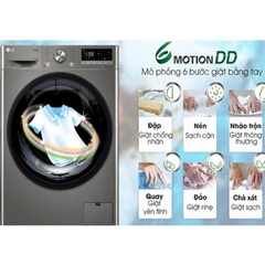 Máy Giặt Sấy LG Inverter Giặt 10Kg Sấy 6Kg FV1410D4P