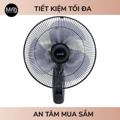 Quạt treo tường Mitsubishi W16-RA CY-GY Xám đậm