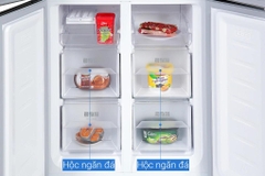 Tủ Lạnh Sharp Inverter 362Lít SJ-FX420VG-BK 4 Cánh