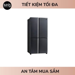 Tủ lạnh Sharp Inverter 567L 4 cửa SJ-FX640V-SL