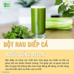 Bột Diếp Cá Sấy Lạnh Hữu Cơ Nguyên Chất