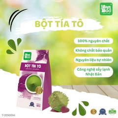 Bột Tía Tô Sấy Lạnh Hữu Cơ Nguyên Chất