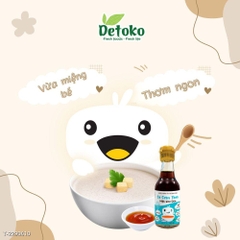 Nước Mắm Trẻ Em Cá Cơm Than Mật Hoa Dừa 40 Độ Đạm 60ml