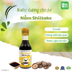 Nước tương trẻ em nấm shiitake mật hoa dừa 60ml