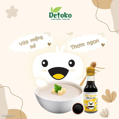 Nước tương trẻ em nấm shiitake mật hoa dừa 60ml