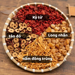 Trà đông trùng hạ thảo tứ vị bồi bổ sức khỏe