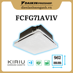 Daikin âm trần Inverter 3.0HP FCFG71AV1V/RZFC71AGV19+BCR50GV