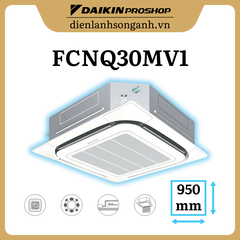 Daikin âm trần 3.5HP FCNQ30MV1/RNQ30MV1+BRC2E61+BYCP125K-W18