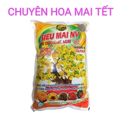 Phân bón hữu cơ Siêu Mai NV Bi Organic Agri gói 1ký