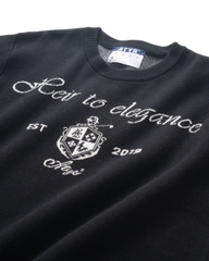 ATYS® HEIRLOOM KNIT SWEATER (Đen)