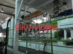 Máy cán màng PET miễn sấy (trục vít đôi 85 ) một lớp