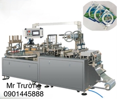 Máy định hình khay nhựa, đóng gói, hàn siêu âm 1 công đoạn