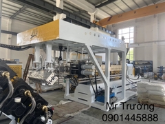 Máy cán màng làm cốc nhựa, khay nhựa tự huỷ