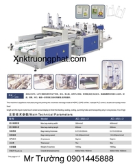 Máy cắt túi  2 line